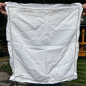 RARE Set of 3 Bragard Linen Shams Made in France 100% Linen Oversized 20x30